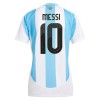 Fotbalové dres Argentina Messi 10 Dámské Domácí 2024 Krátký Rukáv